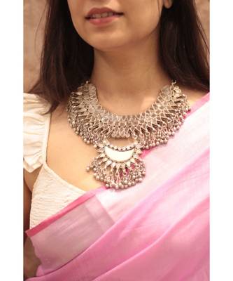Silver Junnat Necklace 1