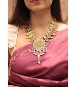 Yellow Dahila Necklace