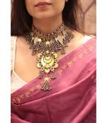 Golden Dahiyah Necklace