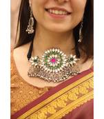 Silver Gauri Necklace Set