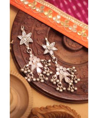 Silver Shaaheen Earrings 4