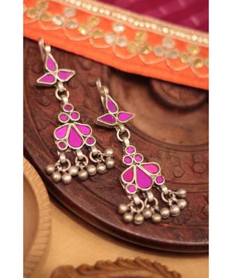 Silver Sarah Earrings 1
