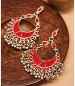 Silver Pankti Earrings