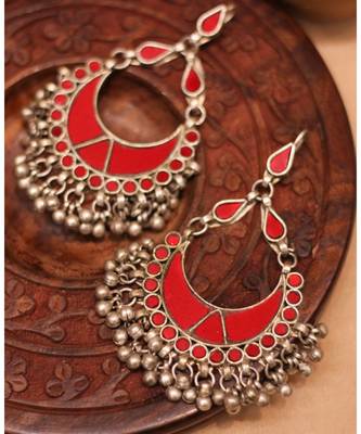 Silver Pankti Earrings 2