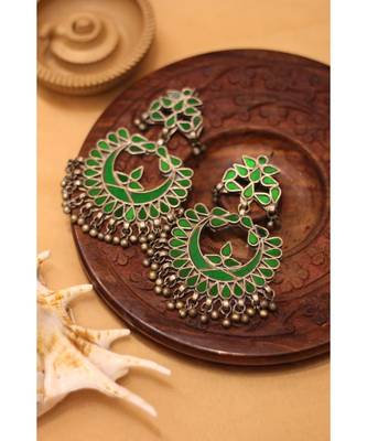 Silver Heena Earrings 3