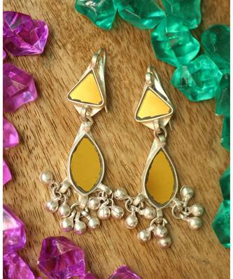 Silver Elsa Earrings 1