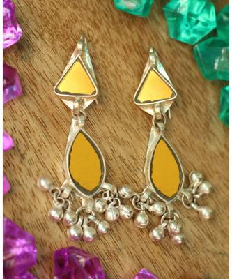 Silver Elsa Earrings 2