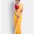 Handloom Pure Cotton Tant Saree In Yellow Without Blouse