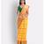 Woven Tant Pure Cotton Saree (Yellow) Without Blouse