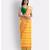 Woven Tant Pure Cotton Saree (Yellow) Without Blouse