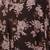 Coated brown floral print elasticated plus size women skirt