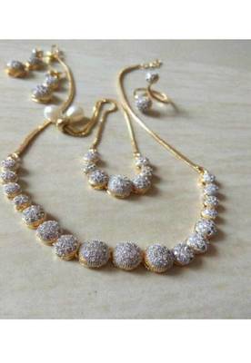 White necklaces 1