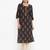 Black printed cotton kurtas-and-kurtis