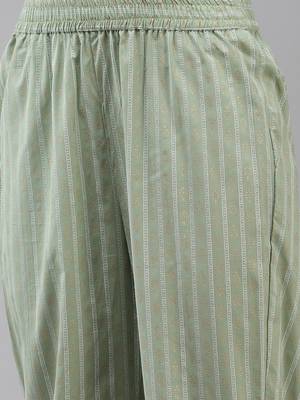 Green printed cotton ethnic-kurtis 5