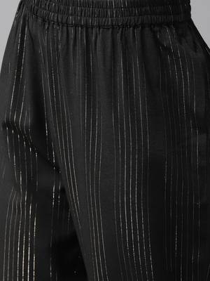 Black printed cotton ethnic-kurtis 5