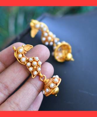 Antique pearl peacock haar set dj-07000 2