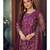 Magenta Pink Embroidered Pakistani Salwar Suit