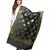 Banjara India Women's Banarasi Kora Silk Alia Butti Dupatta- Black