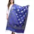 Banjara India Women's Banarasi Kora Silk Alia Butti Dupatta- Blue