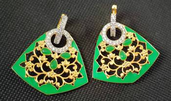 Green danglers-drops 1