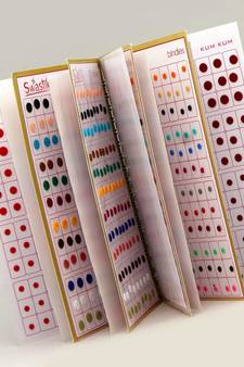 Multicolor Velvet Bindi Book For Women & Girls Total Pieces 960 (BND117CMB)