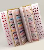 Multicolor Velvet Bindi Book For Women & Girls Total Pieces 960 (BND117CMB)
