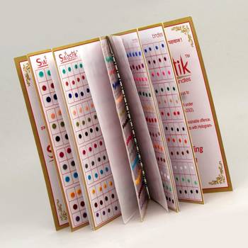 Multicolor Velvet Bindi Book For Women & Girls Total Pieces 960 (BND118CMB) 1