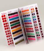 Multicolor Velvet Bindi Book For Women & Girls Total Pieces 960 (BND119CMB)