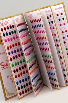 Multicolor Velvet Bindi Book For Women & Girls Total Pieces 960 (BND120CMB)