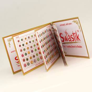 Multicolor Stone Bindi Book For Women & Girls Total Pieces 300 (BND123CMB) 1
