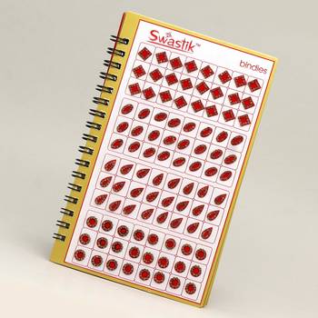Multicolor Stone Bindi Book For Women & Girls Total Pieces 960 (BND126CMB) 2