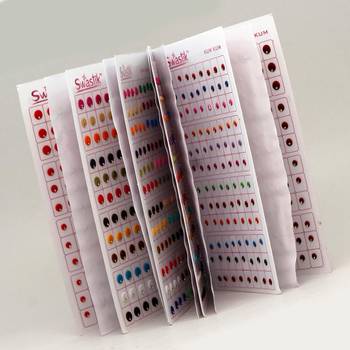 Multicolor Velvet Bindi Book For Women & Girls Total Pieces 948 (BND130CMB) 1