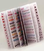 Multicolor Velvet Bindi Book For Women & Girls Total Pieces 948 (BND130CMB)