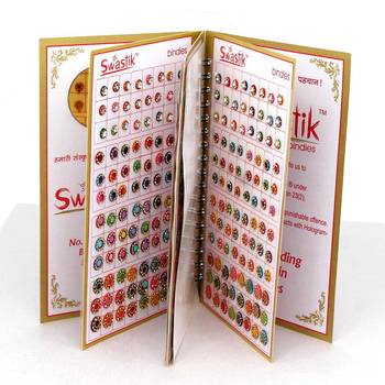 Multicolor Stone Bindi Book For Women & Girls Total Pieces 576 (BND140CMB) 1
