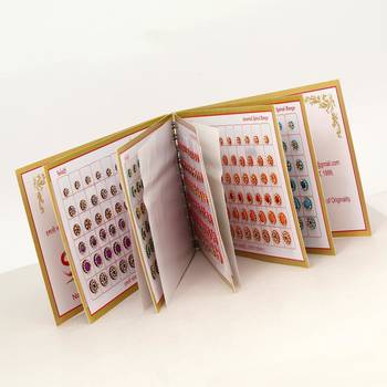 Multicolor Velvet Bindi Book For Women & Girls Total Pieces 600 (BND150CMB) 1