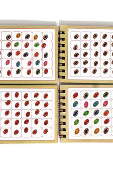 Multicolor Velvet Stone 12 Bindi Booklet For Women & Girls Total Bindi Count 1440 (BND155CMB)