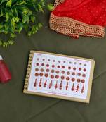 Multicolor Velvet Bindi Book For Women & Girls Total Pieces 500 (BND162CMB)