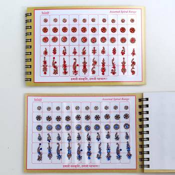 Multicolor Velvet Bindi Book For Women & Girls Total Pieces 500 (BND167CMB) 2