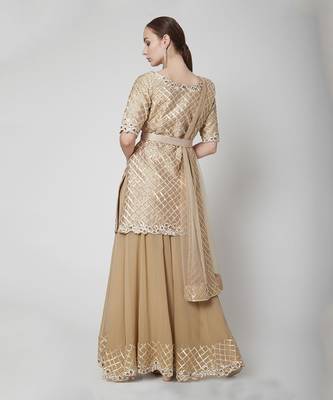 Nude Sharara Suit 2