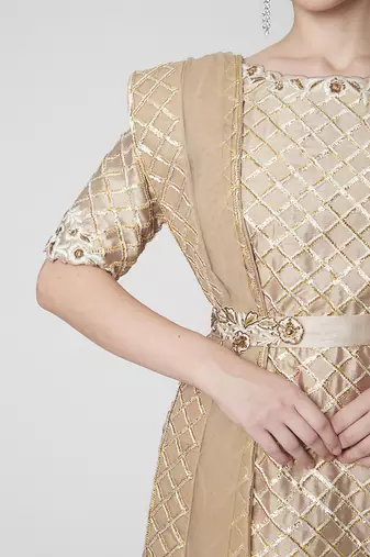 Nude Sharara Suit