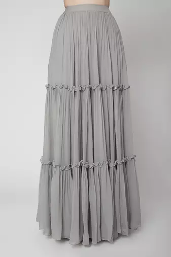 Grey Top And Skirt