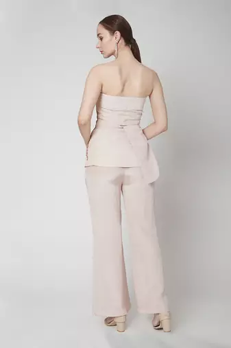 Peach Pink Tube Top and Pant