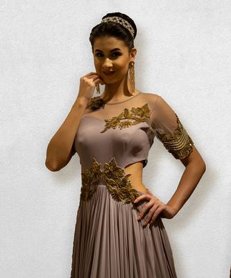 Mauve Gown 2