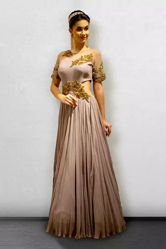 Mauve Gown