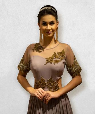 Mauve Gown 4