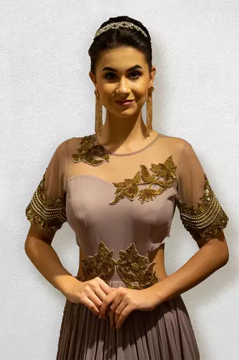 Mauve Gown