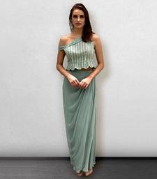 Sea Green Top and Skirt