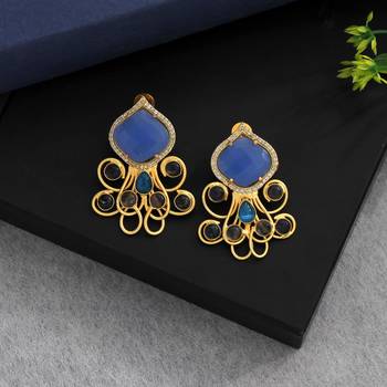 Blue danglers-drops 1