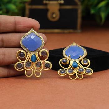 Blue danglers-drops 2