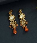 Brown danglers-drops